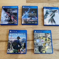 🎮 PS4 Game Bundle – 5 Popular Titles