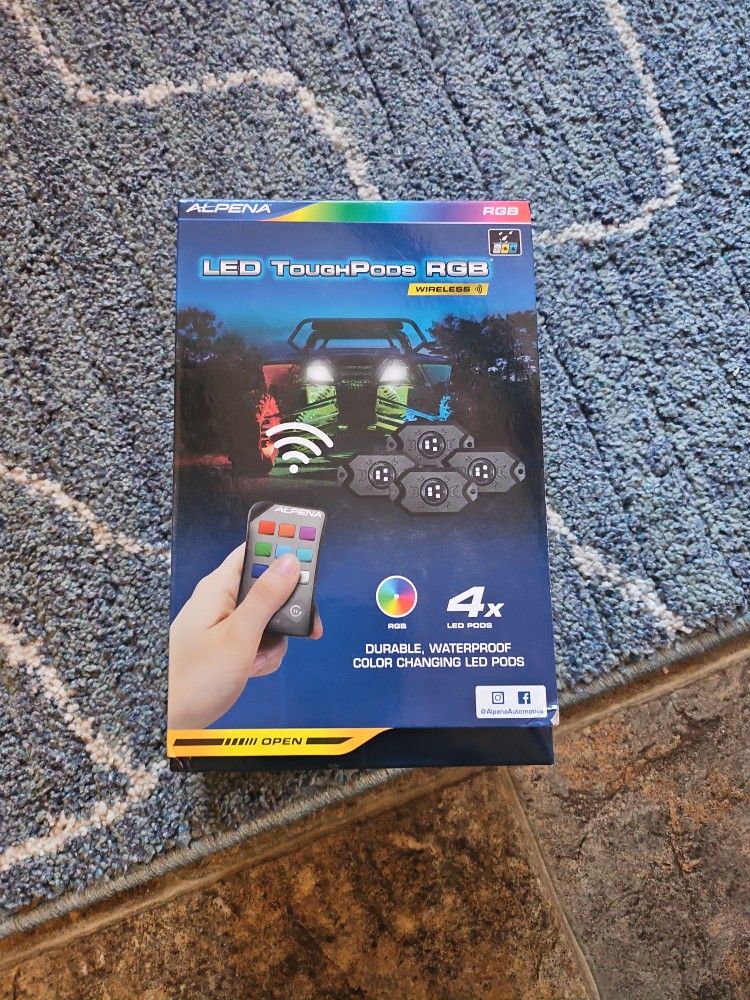 LED TOUGHPODS RGB