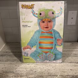 Infant Little Monster Halloween Costume (Size 0-6 Months)