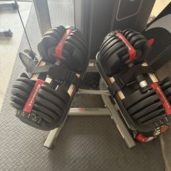 Bowflex adjustable 552 weights