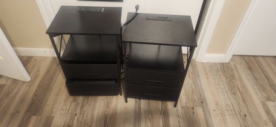 Black side tables