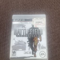 Battlefield Bad Company 2 limited Edition - Sony Playstation 3