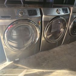 Samsung, Washer And Dryer Set 