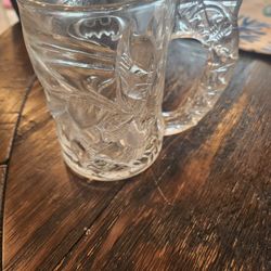 Mcdonald's Batman Forever Glass Mug