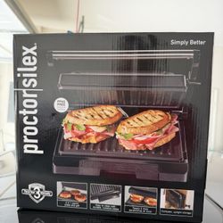 Proctor Silex Panini Press & Compact Grill