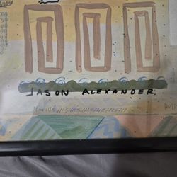  Jason Alexandar 1990s Impressionist Graphic  Art Litho