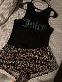Juicy couture cheetah set