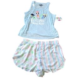 Powerpuff Girls Cartoon Network Saving The World Before Bedtime PJ Set