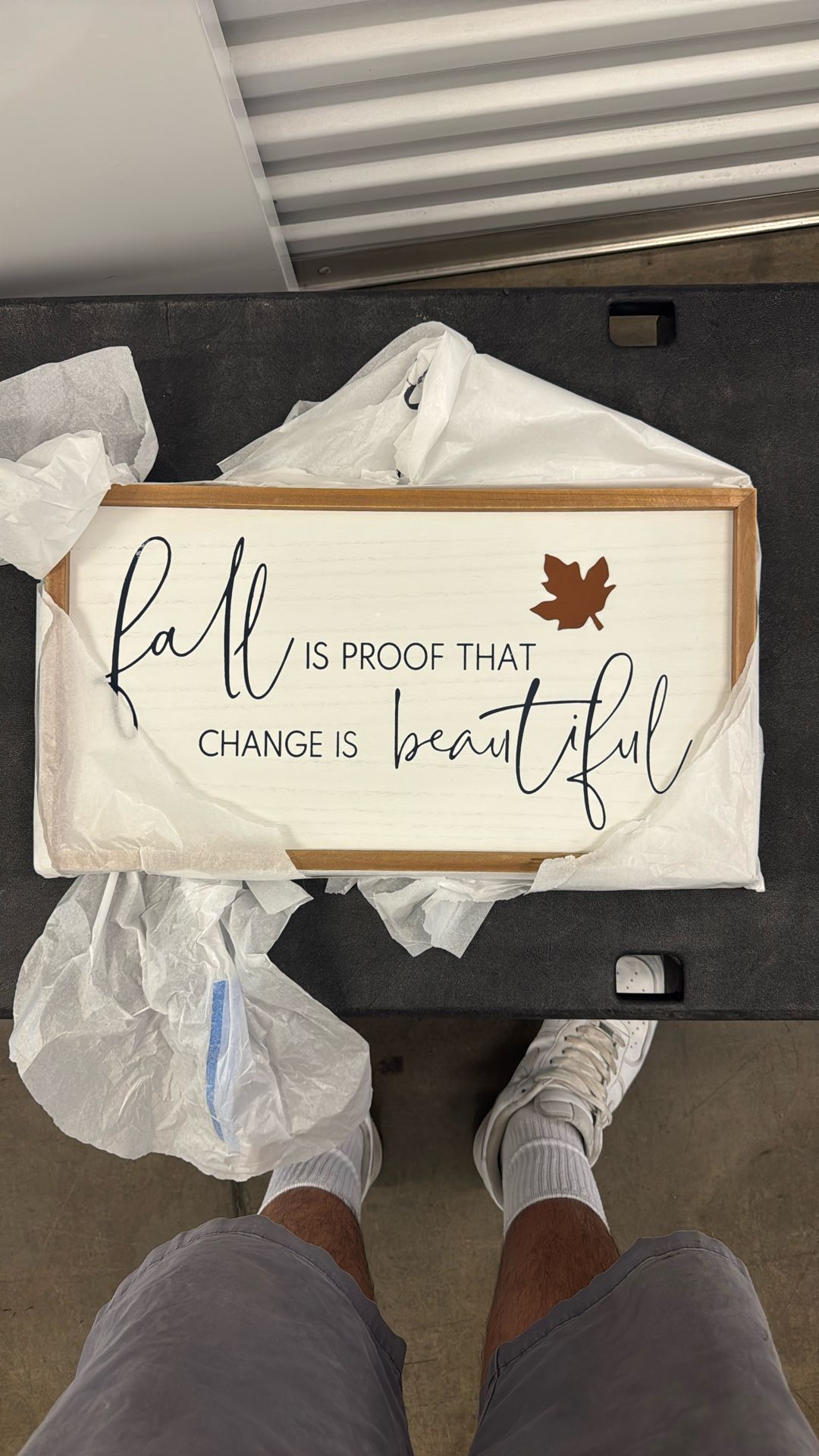 Fall Sign