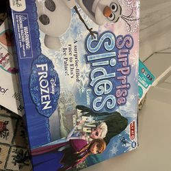 Frozen Board game And Znapes Construction Tiles