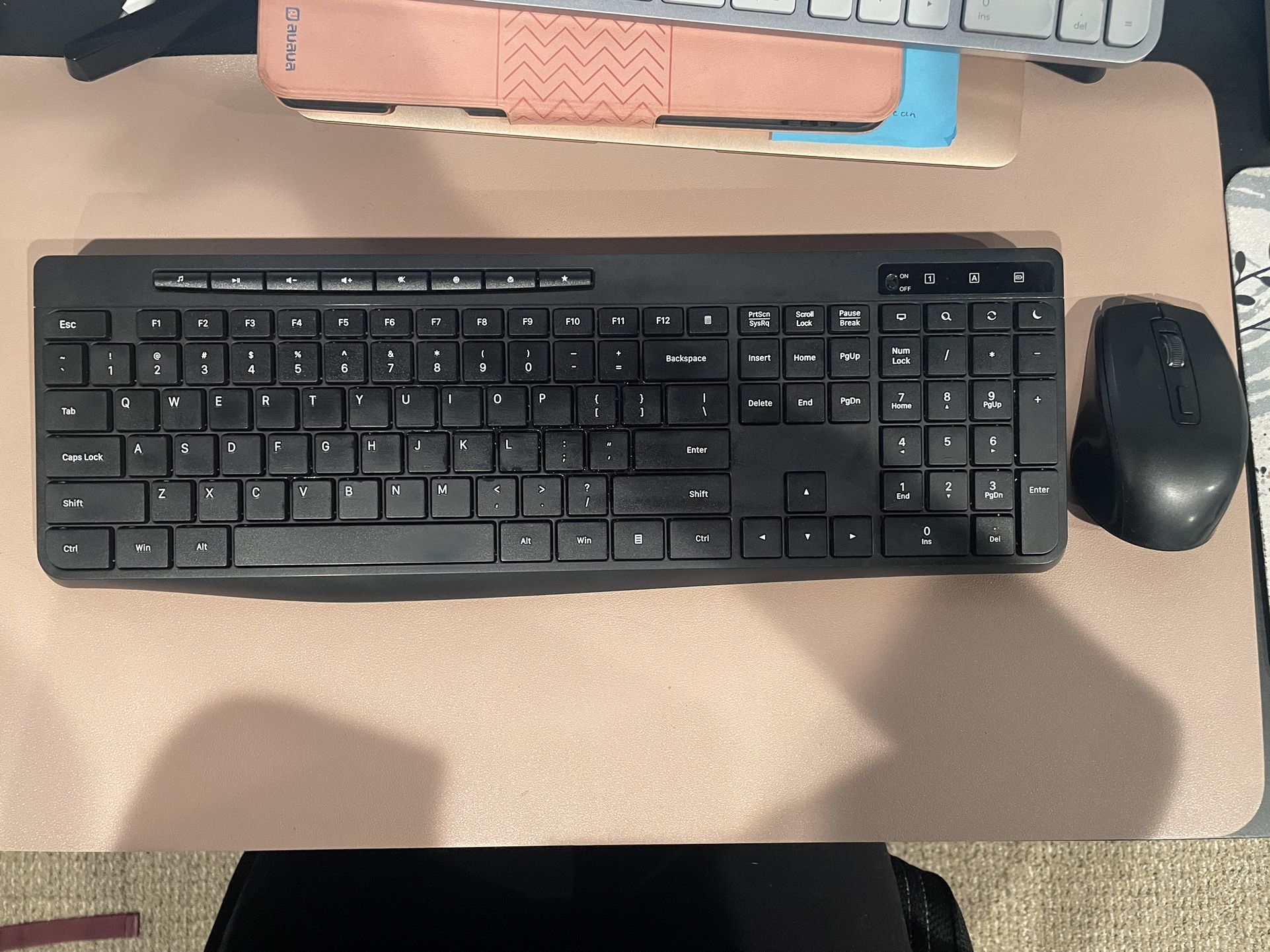 Wireless Keyboard and Mouse Combo