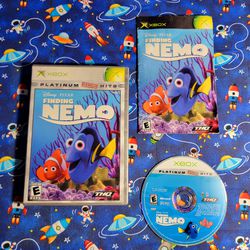 Disney Pixar’s Finding Nemo Microsoft Xbox Original Complete CIB