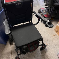 Pride Power Chair. Lithium Battery 