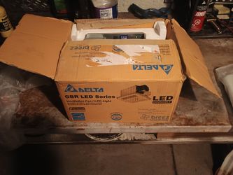 Delta GBR Led series dimmable ventilation fan and light