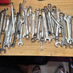 Wrenches Over 40 Pieces Total 