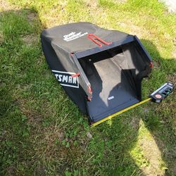 Craftsman GSG-(contact info removed)03 Dust-Blocker EZ Empty Grass Catcher Bag w/ Red Frame 