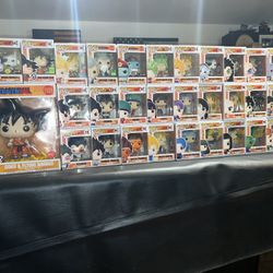 Dragon Ball Z Funko Pop Lot 