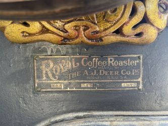 Royal 5 Coffee Roaster Vintage Antique WORKS