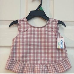 Brand new Baby Girl sleeveless top size 18 months