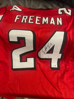Atlanta Falcons Freeman autographed jersey
