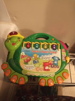 The learning vtech turtle for the little ones
