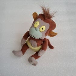 Mattel 1998 Rugrats Movie Baby Monkey Plush Mini 4 1/2" Monkey Express 