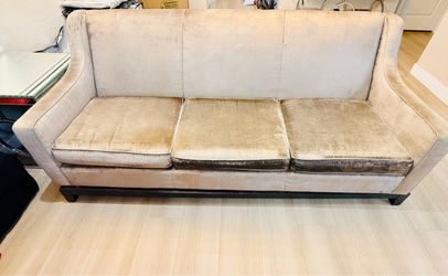 Velvet Sofa Set – 2 Piece