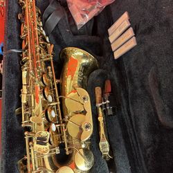 Cannonball Excalibur Alto Saxophone with Yamaha Mouthpiece and Rico Reeds $850 Firm