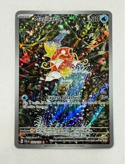 Pokemon TCG Magikarp 203/193 SV02 Paldea Evolved IR Full Art Holo ENG
