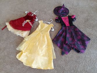 Girl dresses - 3 pairs