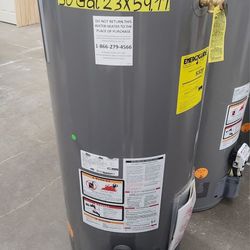 New Water Heater Nat Gas Rheem 50 Gallons with Warranty 