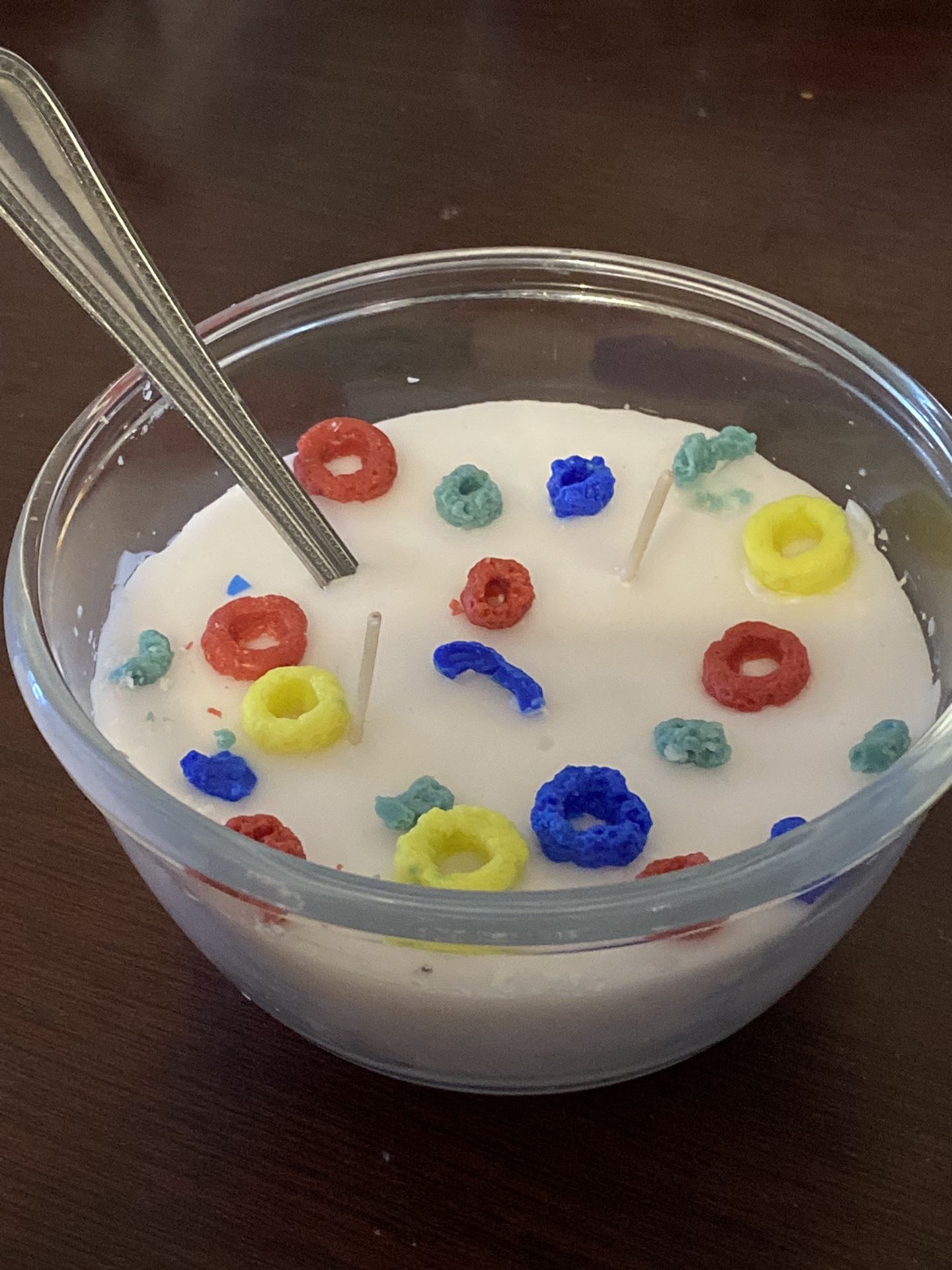 Cereal Scented 3 Wick candle Gift Unique Idea