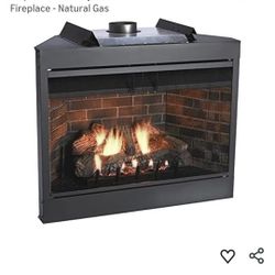 Empire Comfort Systems Premium MV 42" Louver B-Vent Fireplace - Natural Gas