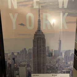 IKEA Pjatteryd New York Canvas Wall Portait Photograph 
