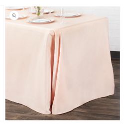 90” x 132”Rectangle Tablecloths in Various Colors