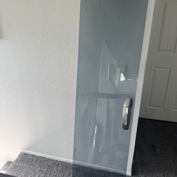 Curved Shower Glass Panel