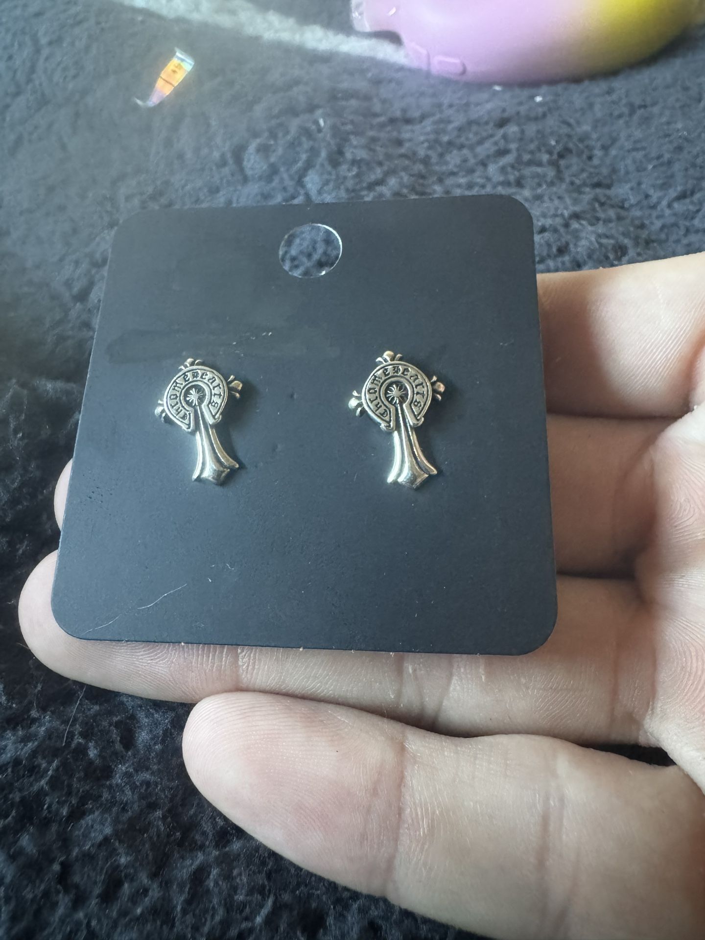 Silver Chrome Heart Eating