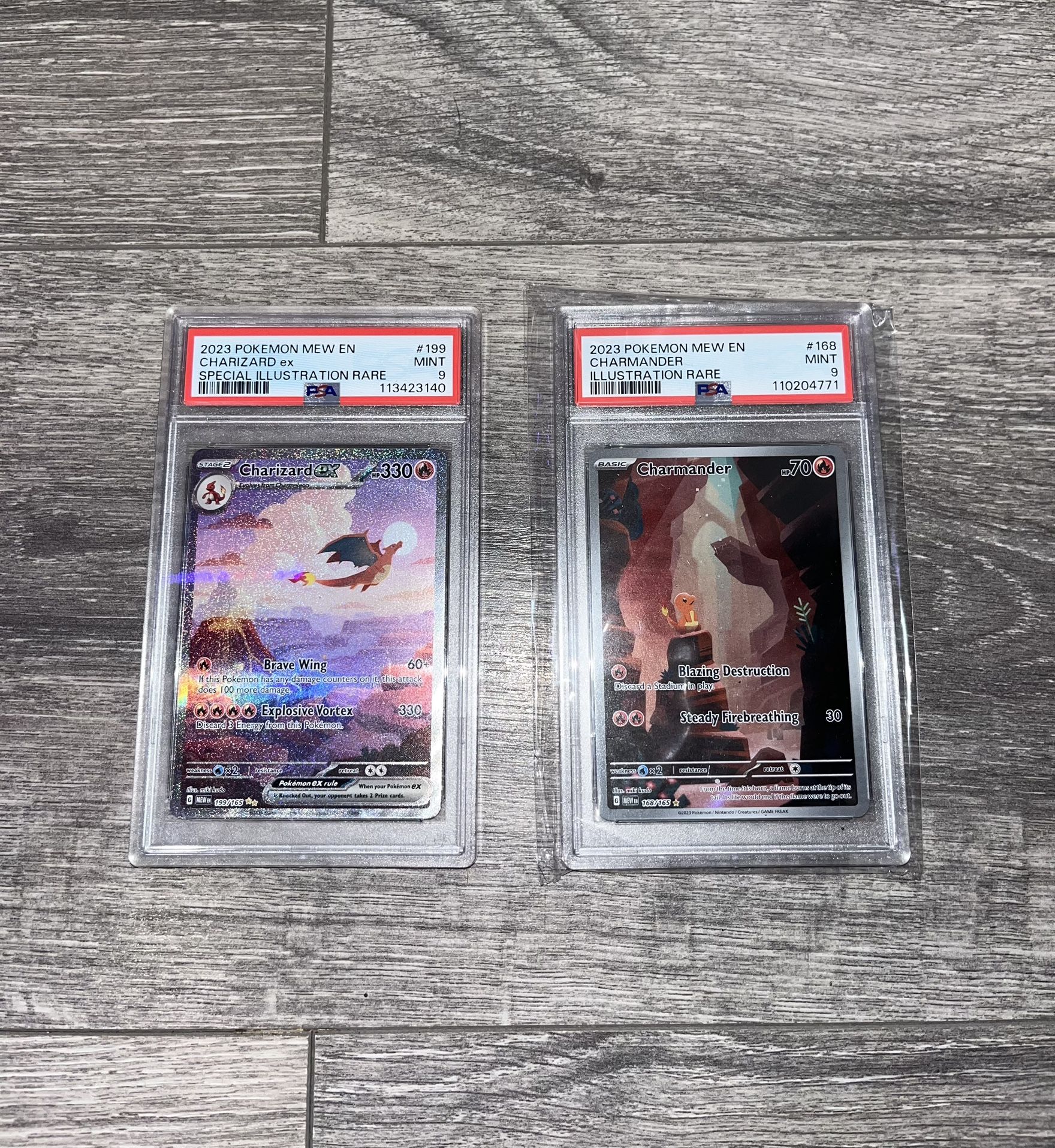 Charizard ex 151 Charmander 151 Pokemon cards