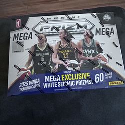 WNBA mega trading card box