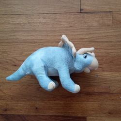 NWOT Field Station Dino Park Grey Gray Triceratops Dinosaur