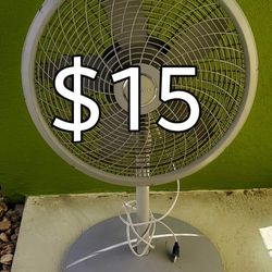 Cheap Fan 1 Speed Low & Has A Crack Plastic But Works Fine 