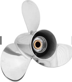 13 1/4 x 14-K Stainless Outboard Boat Propeller for Yamaha 60-115HP 15tooth