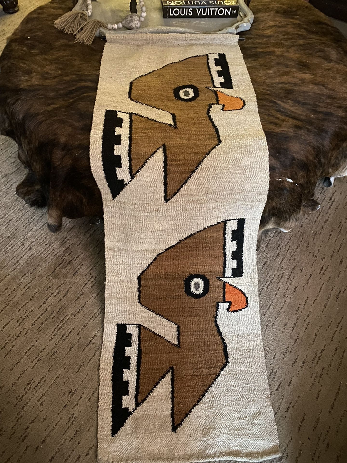 Antique Peruvian Rug