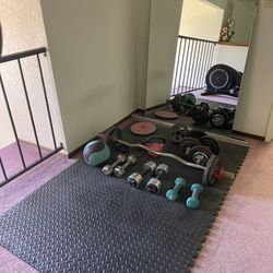 Gym Items For Sale Sold Separately 