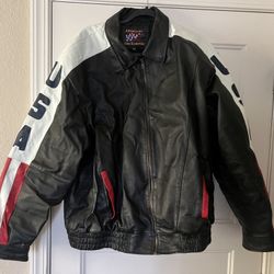 USA Leather Jacket
