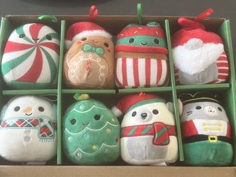 Squishmallows Ornament Set 8pc