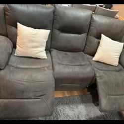 Living Room Set & 75in LG 4k Smart TV 