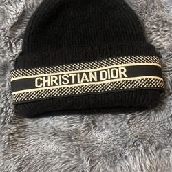 Black Christian Dior Beanie