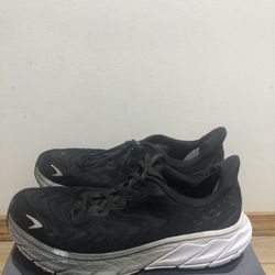 Hoka One One Arahi 6 Men’s Black Athletic Running Sneakers Size 10.5D