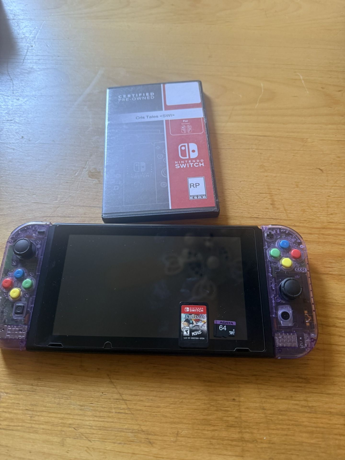 Nintendo Switch Purple Console $170
